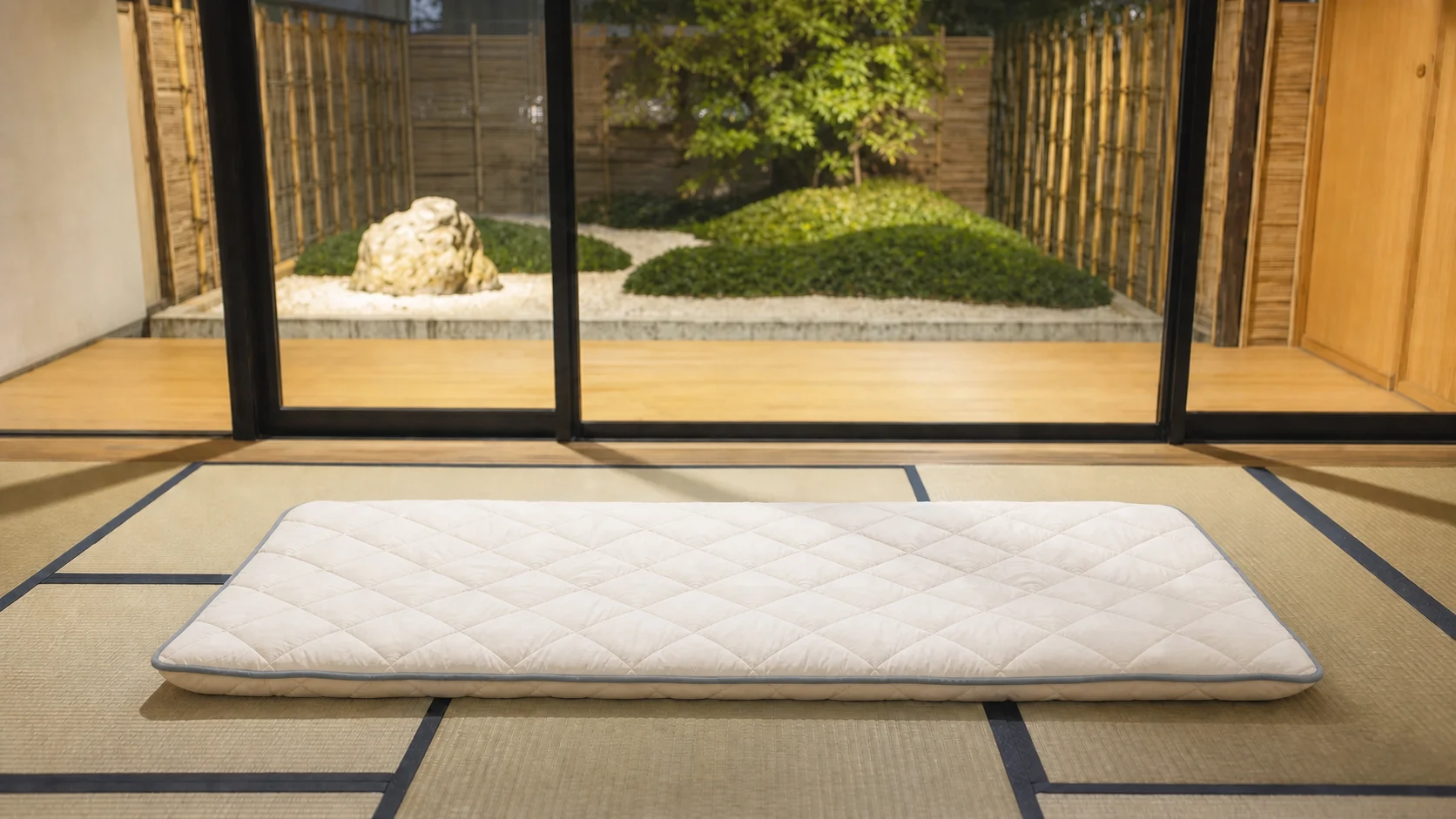 HIMARI placed on traditional Japanese tatami